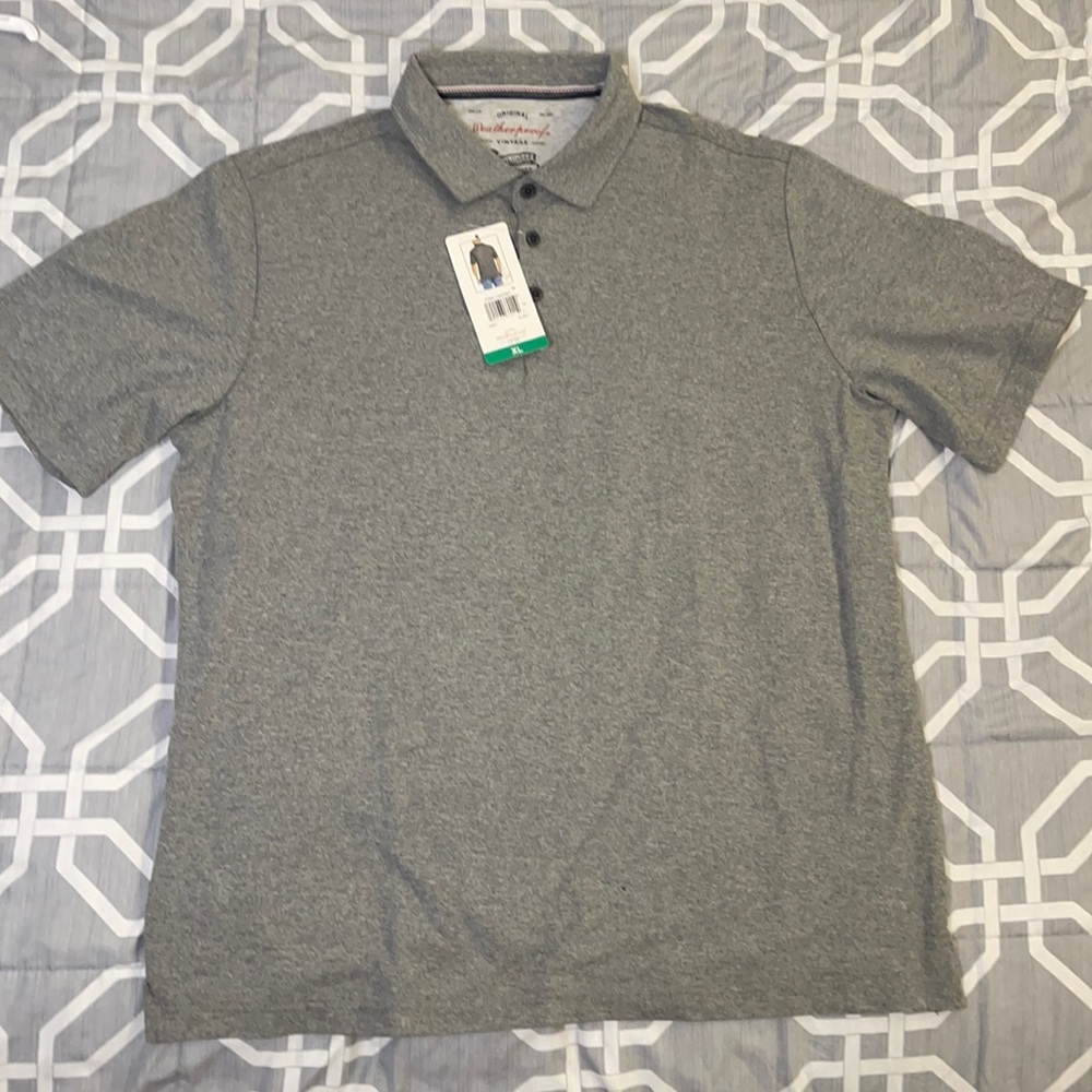 Weatherproof Vintage Men's Short Sleeve Polo